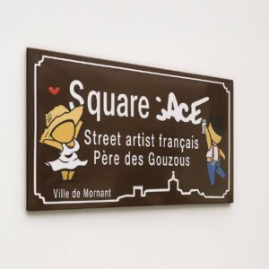 JACE - Plaque Square Mornant