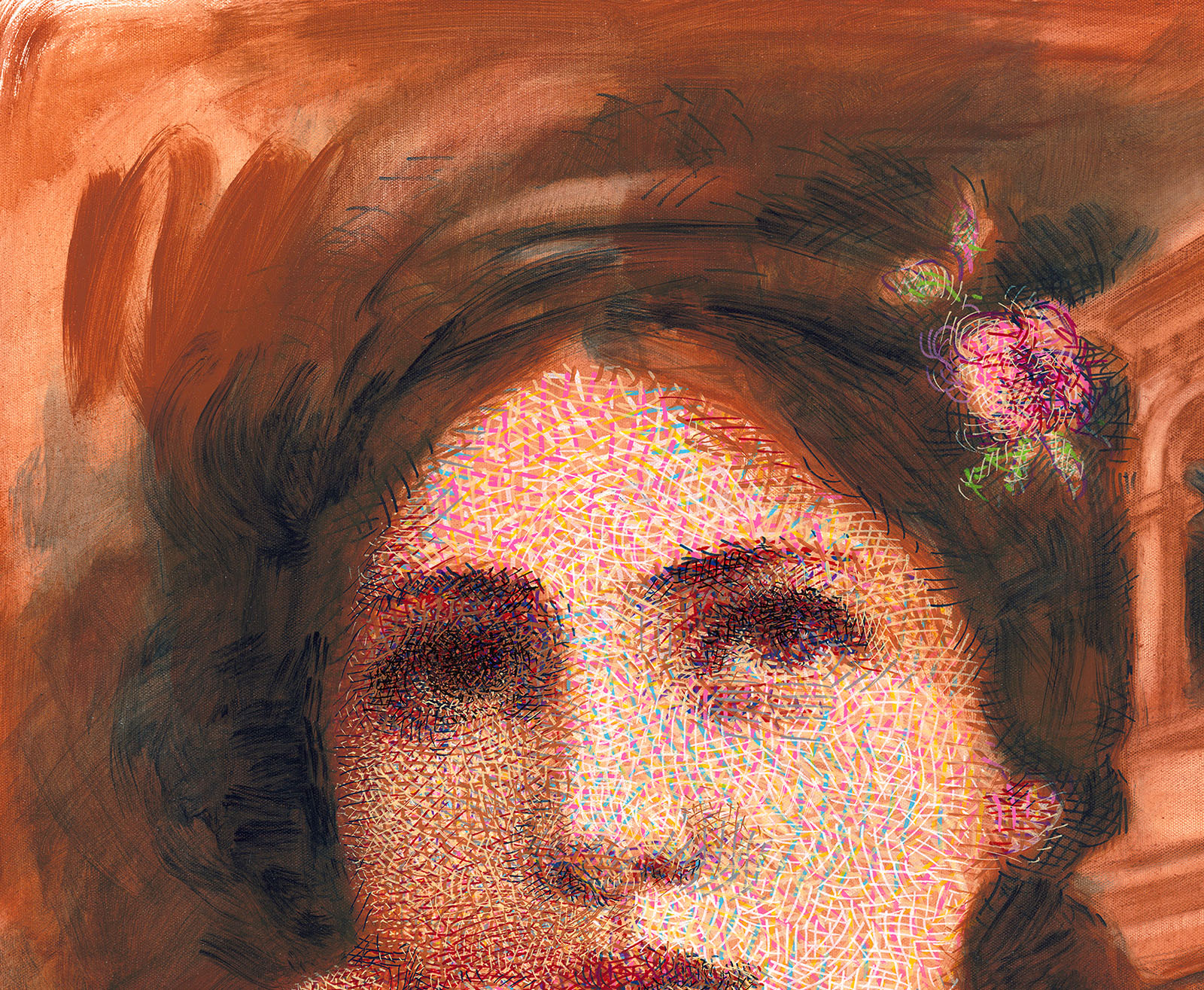 NADÈGE DAUVERGNE - Reverie Œuvre Originale – Image 3