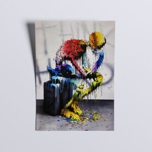 Année : 2022 Orientation : Portrait Dimensions : 30x40 cm Tirages : 50 exemplaires Signée : Oui Numérotée : Oui Papier :  Canson Etching Rag 310g/m²